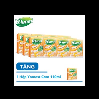 Sữa yomost cam lốc nhỏ 100ml không tặng :3