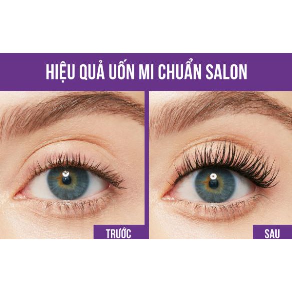 Mascara Uốn Mi, Làm Dài Và Dày Mi Tức Thì Maybelline The Falsies Lash Lift Waterproof - Very Black 8.6ml