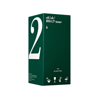 Nước cân bằng 2% bha tẩy tế bào chết, làm sạch sâu da oh!oh! bha 2% toner