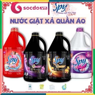 Nước giặt xả phối hợp 2 in 1 SPY PLUS 2 dung lượng 3.5L và 4.5L - Hàng chính hãng ( Đại lý Ngọc Toản)