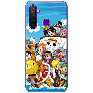 Ốp lưng Realme 5/5s/5i, Realme 5 Pro in hình Tàu Onepiece