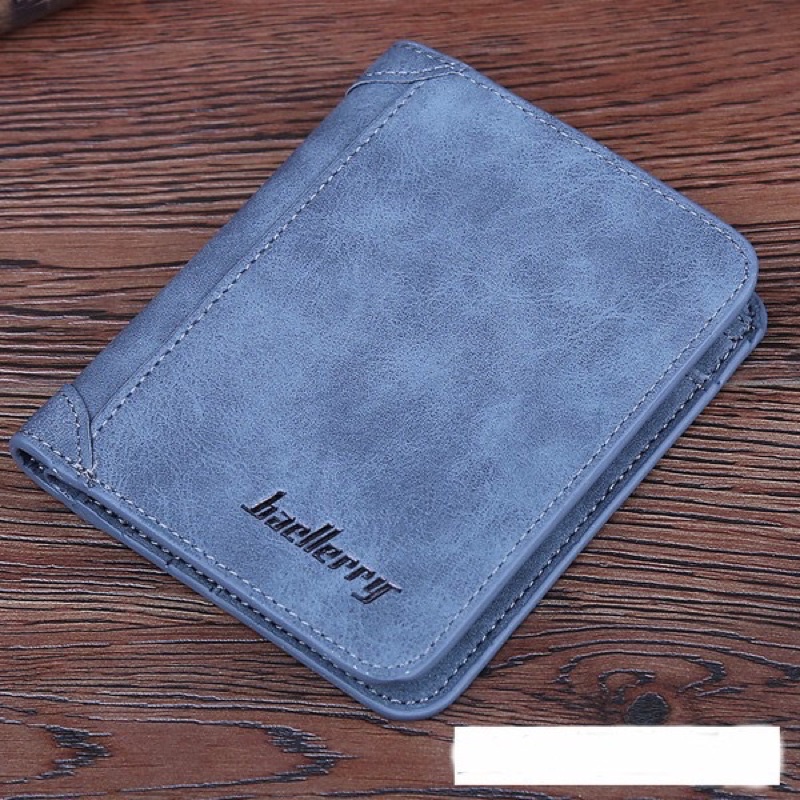 [Fullbox] Bóp/ Ví nam Baellerry da cao cấp nhiều ngăn - Bóp nam dáng đứng kèm hộp