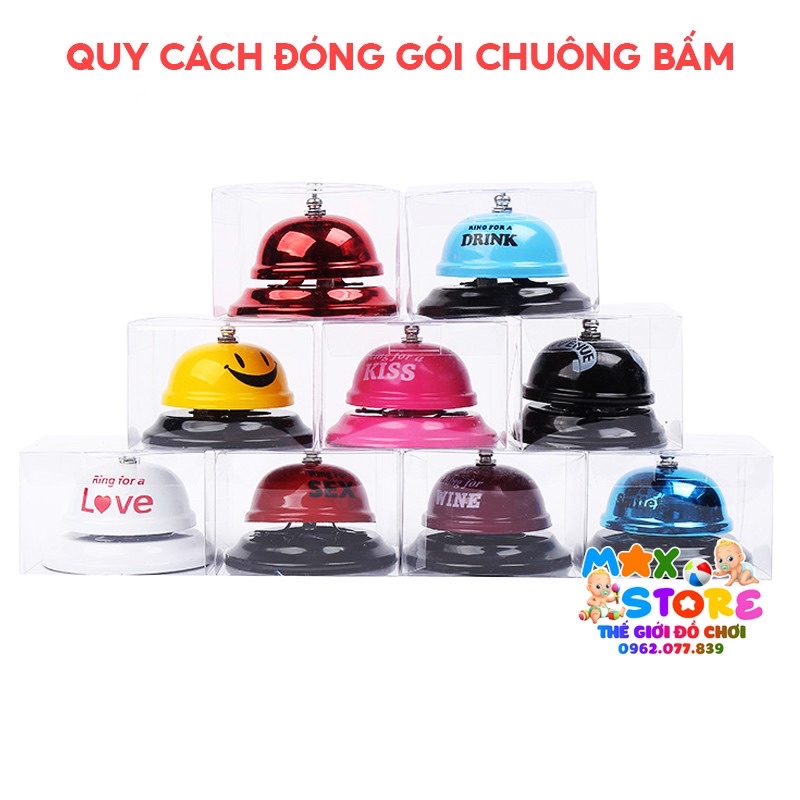 Chuông Bấm Để Bàn✅đồ dùng giáo cụ dạy học phục vụ trong học tập và các hoạt động trò chơi cho giáo viên với nhiều màu