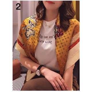 Khăn lụa bản to thời trang mẫ mới 2021