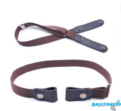 Dây Thắt Lưng Co Giãn Không Khóa Thời Trang Cho Nữ