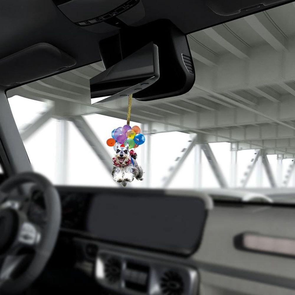 Bong Bóng Hình Chú Chó Trang Trí Xe Hơi