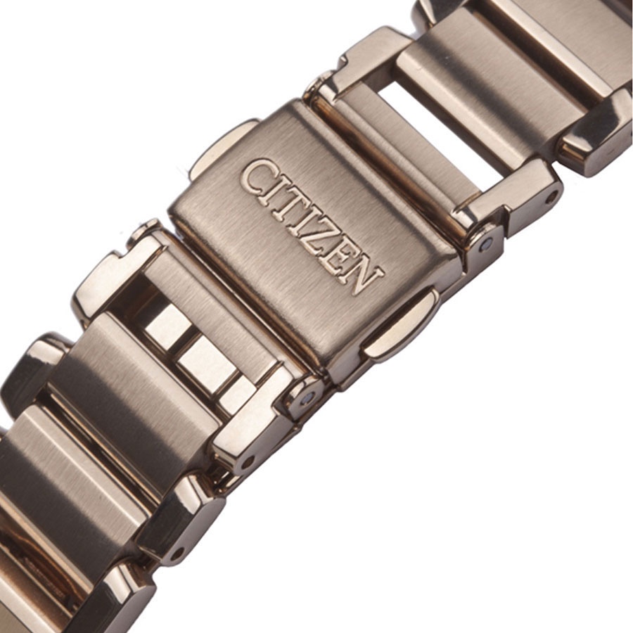 Đồng Hồ Nữ Citizen Dây Thép Không Gỉ EP5892-59W - Mặt Nâu (Sapphire)