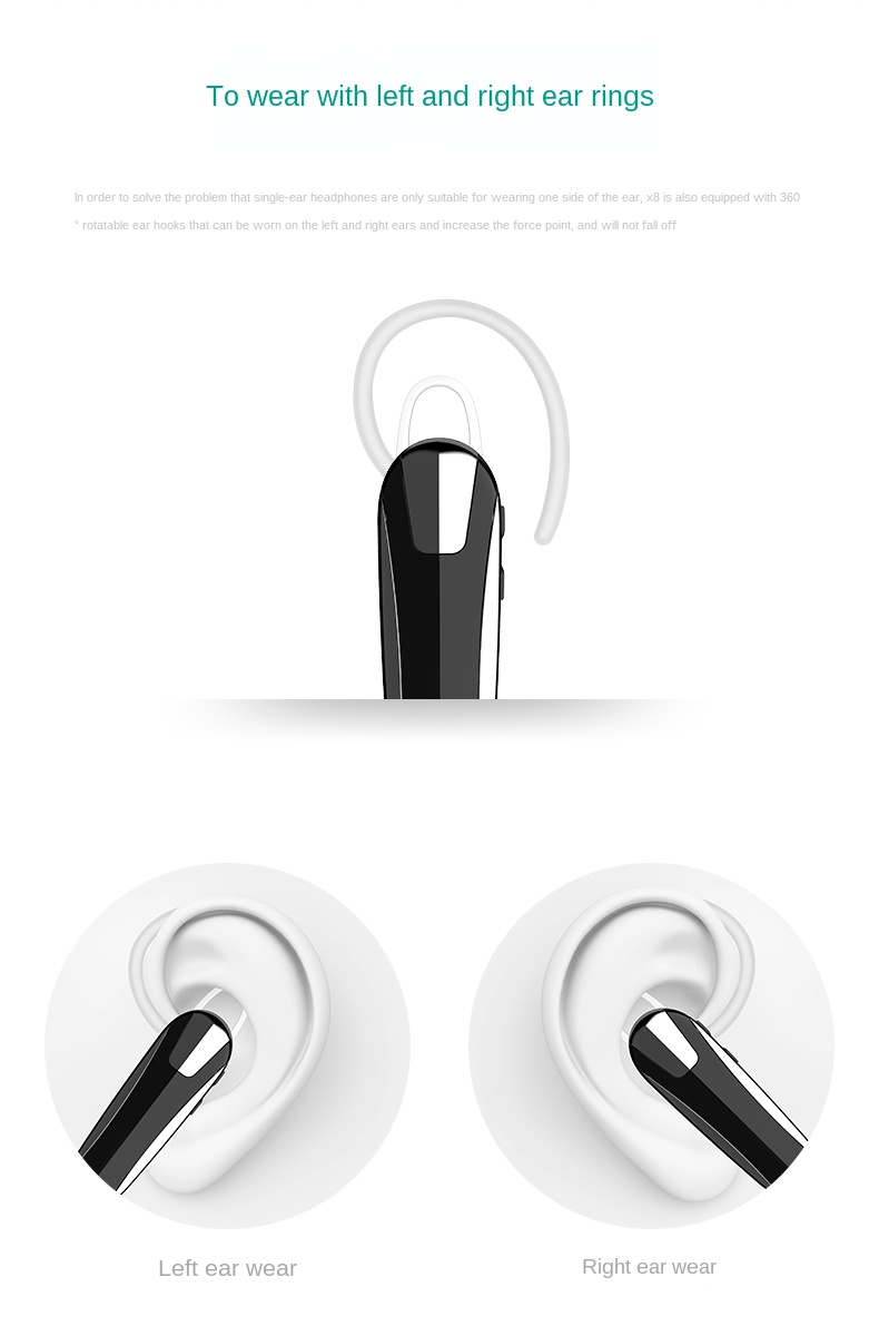 Tai Nghe Bluetooth 5.0 Không Dây Mini Cho Iphone Xiaomi Đa Năng