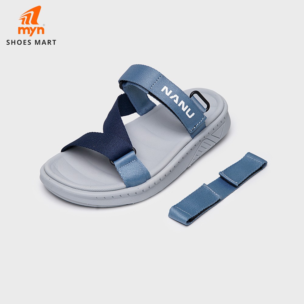 [Mã SKAMLTSM9 giảm 10% đơn 99K] Giày Sandal Nữ Nanu 08 - Light blue - Siêu nhẹ