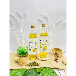 SIRO CHANH VÀNG KING TEA(Sirup Lemon) Chai 520ml