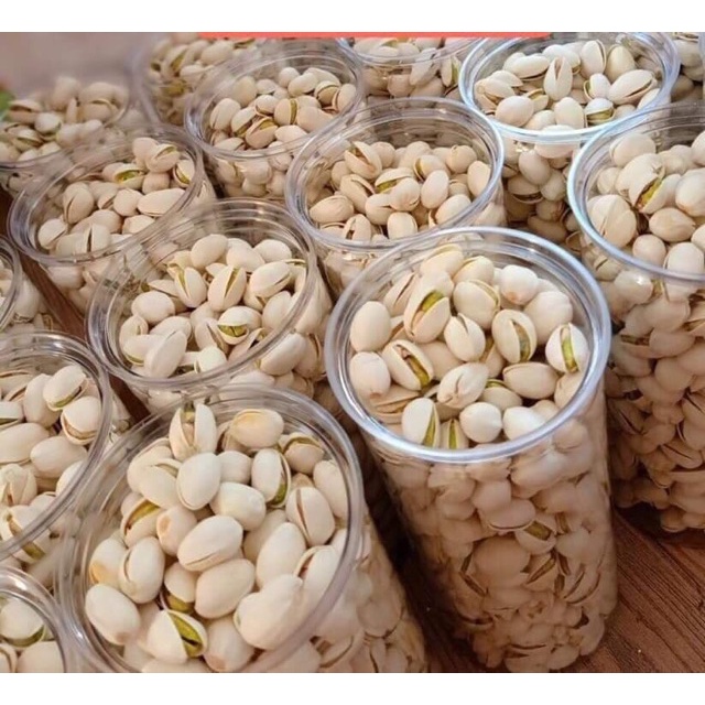 Hạt dẻ cười Mỹ không tẩy trắng 1 hũ pet 350 gram_tinhhoatrathaomoc