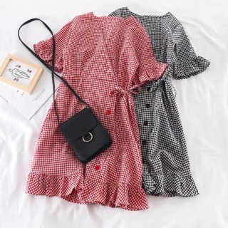|ORDER| Váy kẻ caro Quảng châu