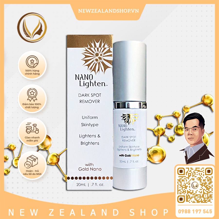 Serum dưỡng giảm nám da Nano Lighten Dark Spot Remover 20ml
