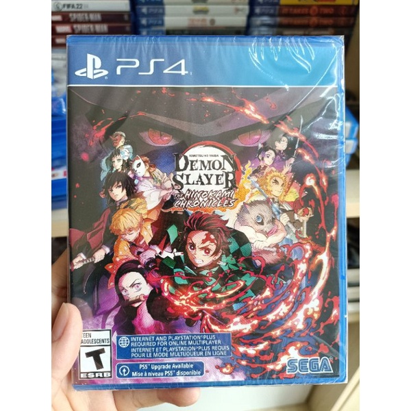 Đĩa Game PS4 : Demon Slayer : Kimetsu no Yaiba – The Hinokami Chronicles tặng kèm Mô Hình