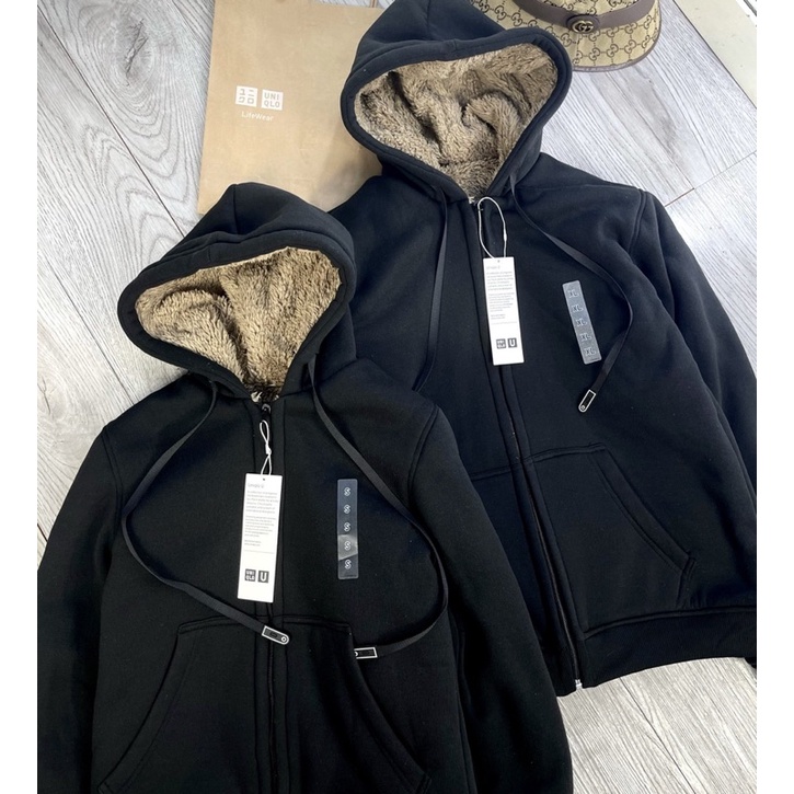 áo nỉ hoddie lót lông cừu cho nam nữ | BigBuy360 - bigbuy360.vn