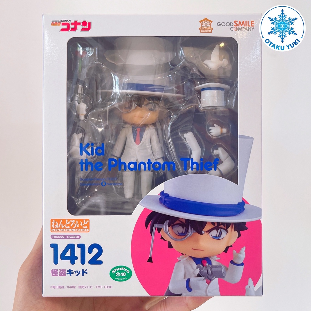 [Chính Hãng] Mô Hình Nendoroid Kaito Kid the Phantom Thief - Nendoroid 1412 Detective Conan