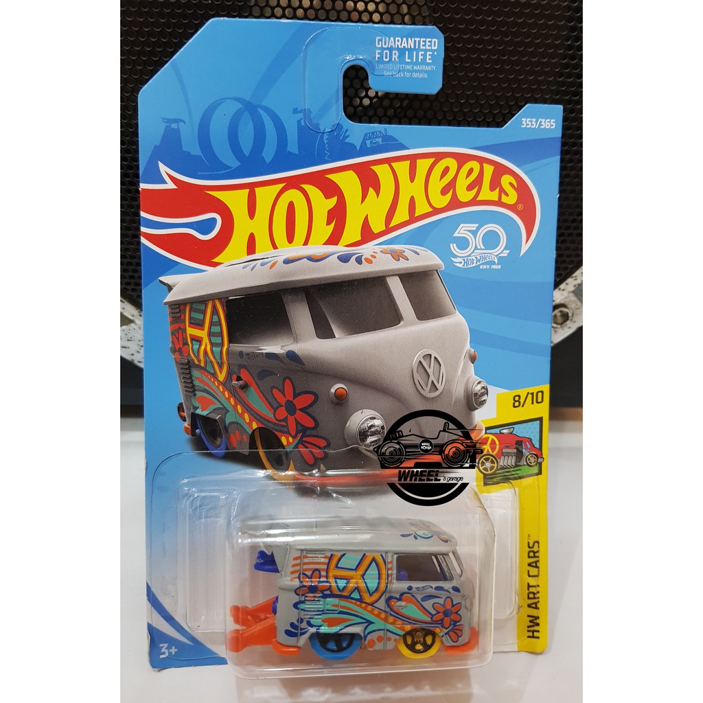 Xe mô hình đồ chơi Hotwheels 1:64 - Kool Kombi (xám)