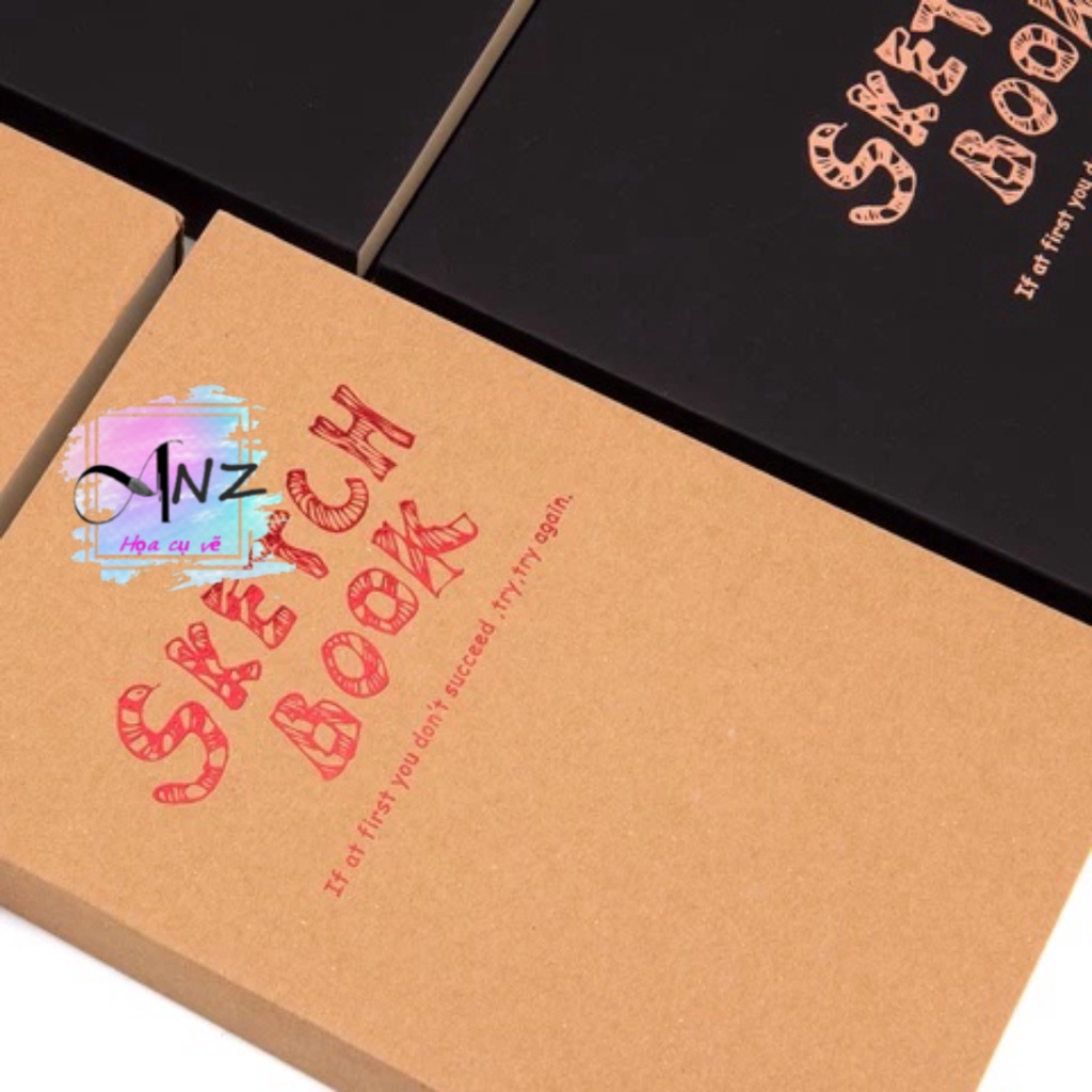 Sổ vẽ chì phác thảo Potentate , Sổ  ký họa Sketchbook 100gsm  - MAY GÁY