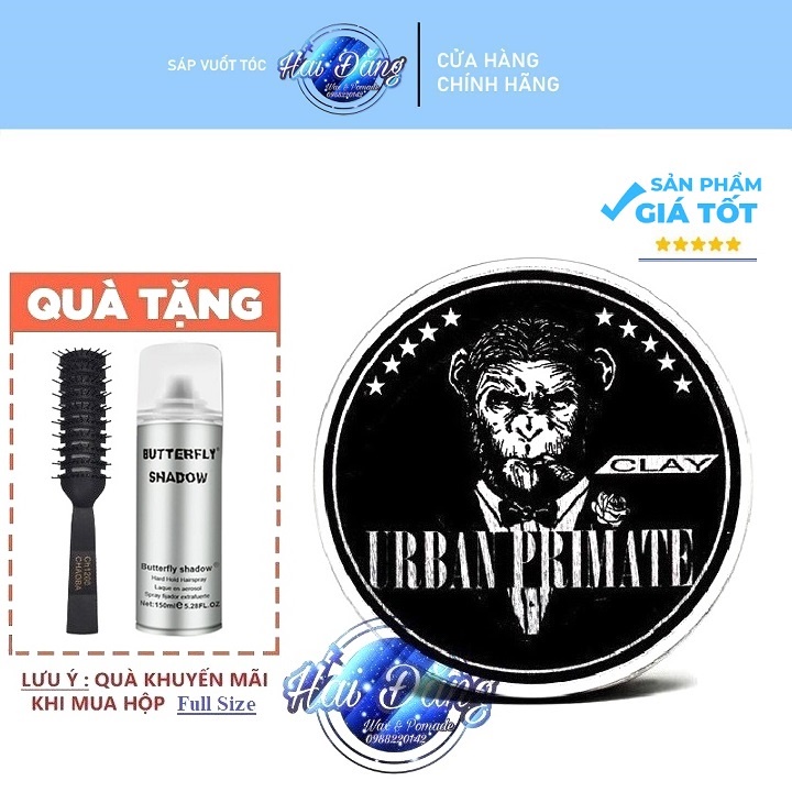 [ Chính Hãng Pre ] Sáp vuốt tóc Urban Primate Styling Clay 90gr - Urban Primate Clay THÁI LAN