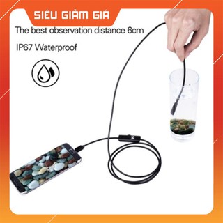 Camera nội soi công nghiệp 5.5-8mm điện thoại Android kèm với đường dây cứng camera USB Bán chạy MỚI