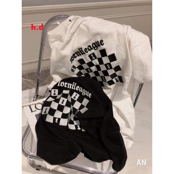 Áo phông lorn  bàn cờ cotton HD11