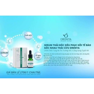 SERUM THẢI ĐỘC NHAU THAI CỪU