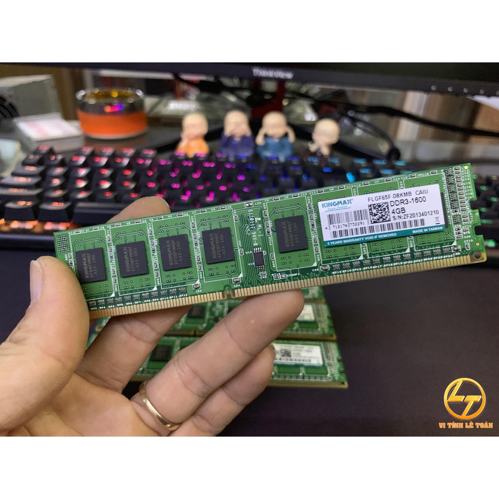 Ram Kingmax DDR3 4GB Bus 1333MHz/1600MHz (Cũ)