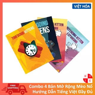 Mèo Nổ Mở Rộng Combo 4 Bản Việt Hóa Chuẩn Đẹp