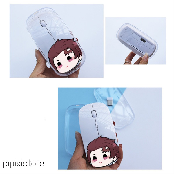 Chuột không dây họa tiết hoạt hình Anime Nhật Bản