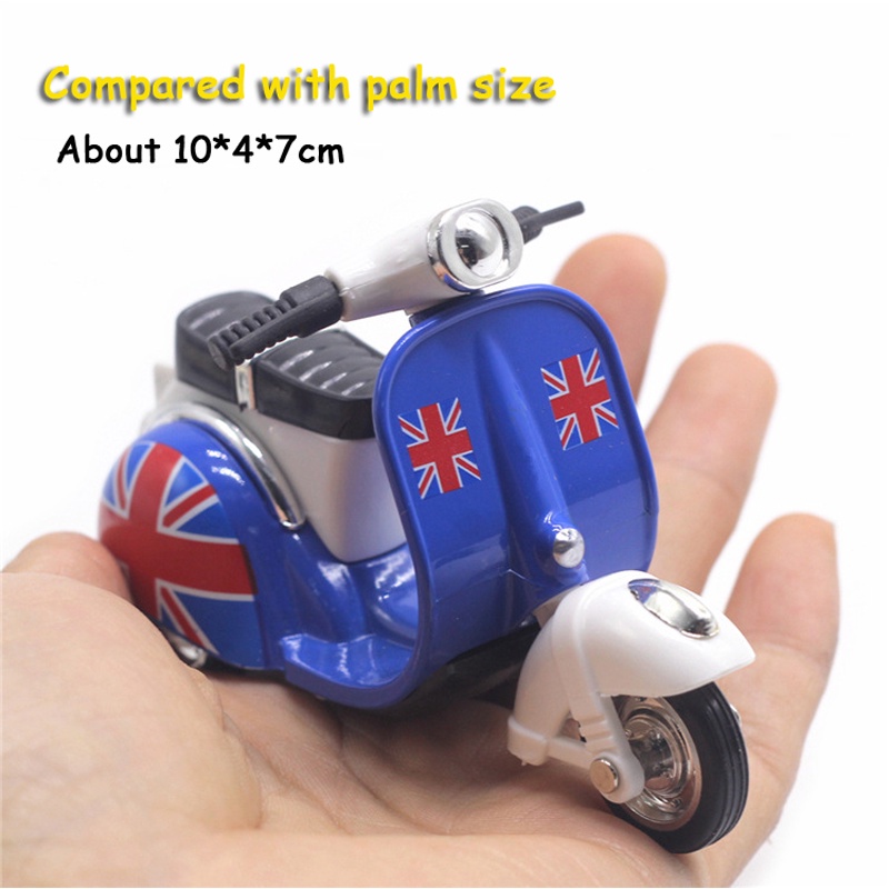 Mô Hình Xe Vespa Phong Cách Retro Sống Động