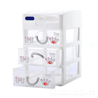 Tủ nhựa mini 4 ngăn Duy Tân