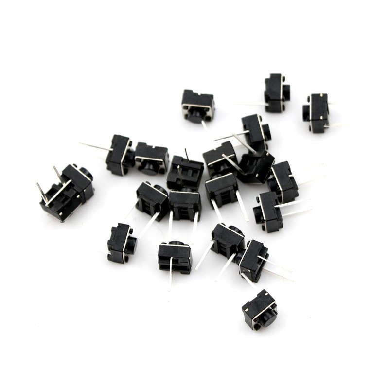 Set 20 Công Tắc Ấn 2 Chốt DIP 6X6X5Mm