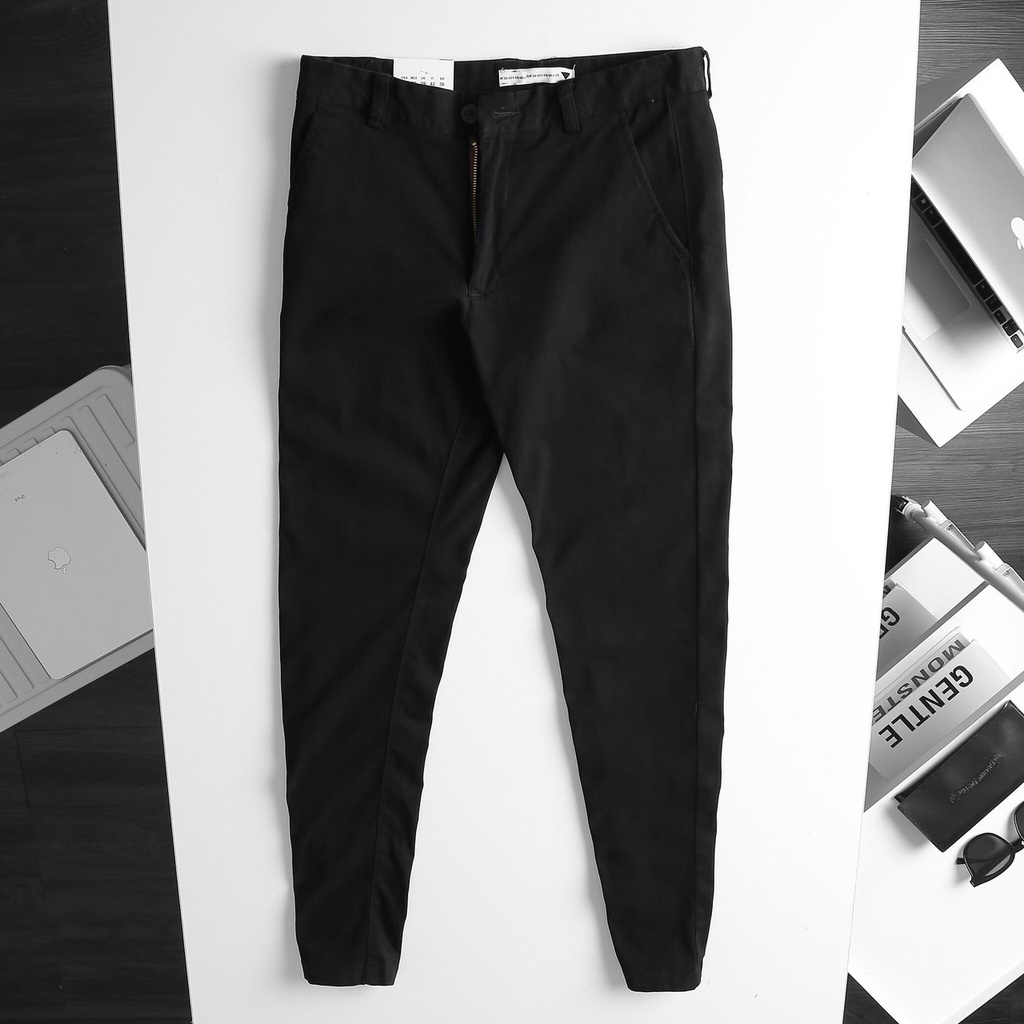 Quần kaki nam P&amp;B cao cấp form slim fit tôn dáng, trẻ trung - 8 màu basic dễ dàng lựa chọn - Mã PBD001