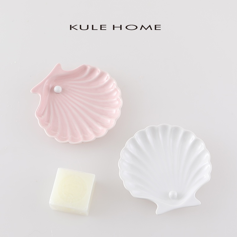 Khay Đựng Xà Phòng Vỏ Sò Phong Cách Châu Âu Cho Nhà Vệ Sinh Khách Sạn