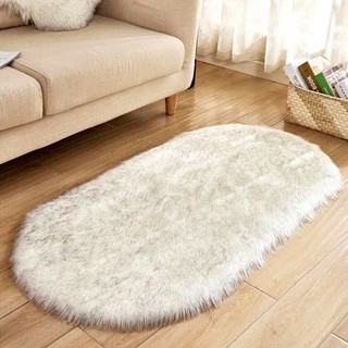 (echi) Thảm Trải Sàn Hình Oval Kích Cỡ Lớn