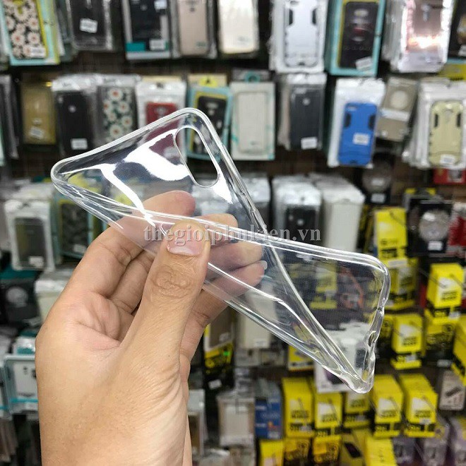 Ốp lưng silicon dẻo trong suốt Samsung Galaxy A10 siêu mỏng 0.5 mm