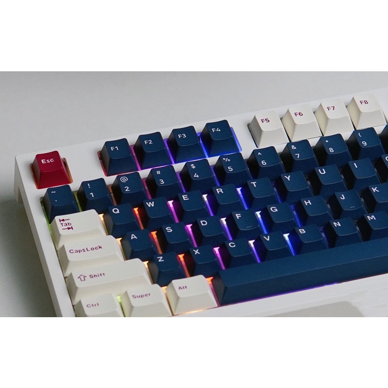 Bàn phím cơ FL980 V2 Mạch Xuôi 3 chế độ Bluetooth, USB 2.4  - Hàng Chính Hãng