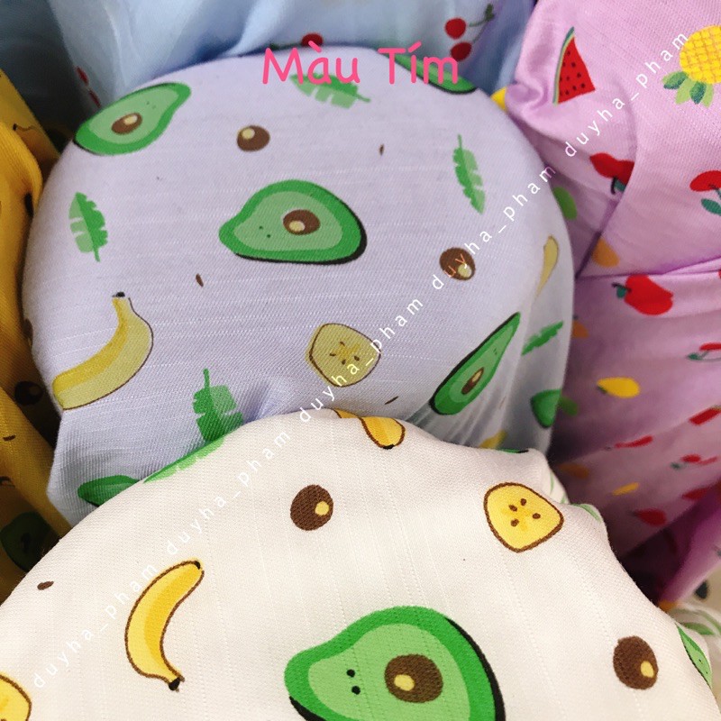 🥑VẢI TƠ PHÁP HÌNH BƠ CHUỐI CUTE🥑