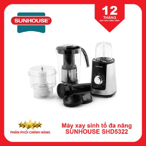 Máy xay sinh tố đa năng SUNHOUSE SHD5322