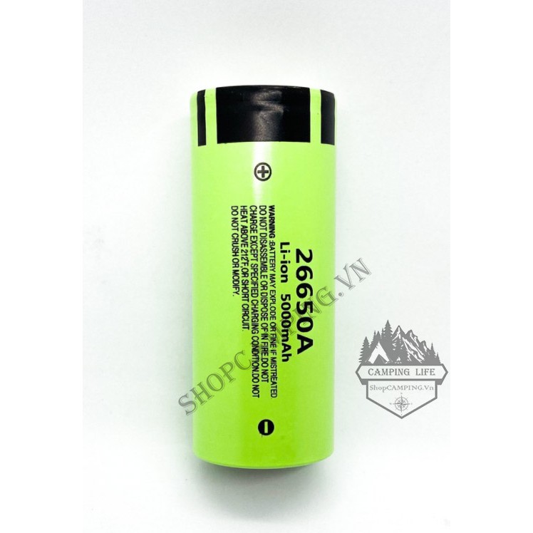 Pin Sạc Panasonic NCR26650A ( Pin 26650 ) Dung Lượng 5000 mAh - Made In Japan