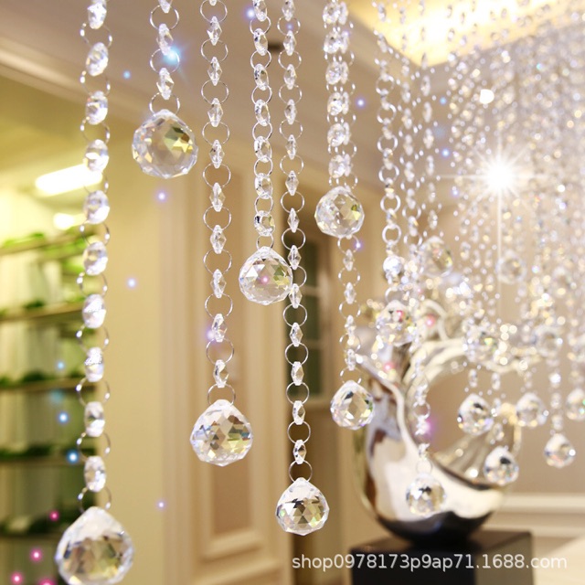 Sợi pha lê hạt bát giác