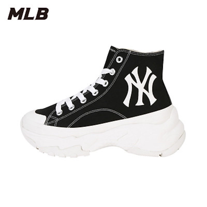 [GeekSneaker] Giày 𝐌𝐋𝐁  BIGBALL CHUNKY HIGH NEW YORK YANKEES