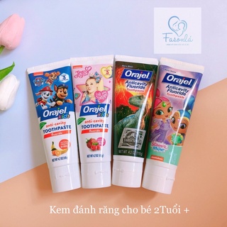 Kem đánh răng Orajel cho bé 2 tuổi + 𝒉𝒂̀𝒏𝒈 𝑴𝒚̃ (2026)