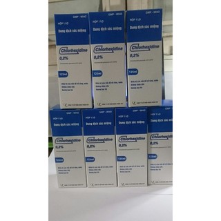 Dung dịch súc miệng họng Chlorhexidine