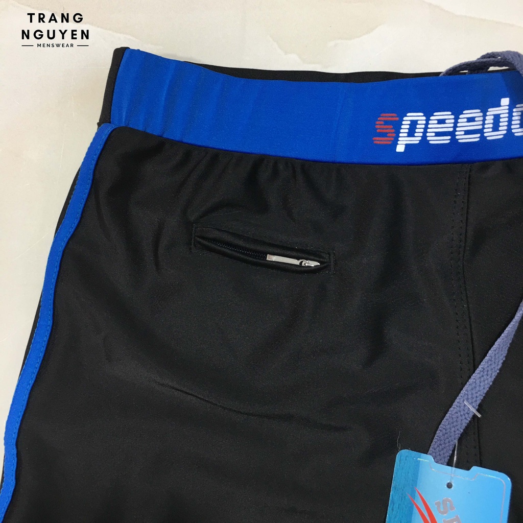 Quần Bơi Thể Thao Nam Big Size Từ 38-100kg SPEEDO Có Túi Nhỏ Tiện Dụng Co Giãn Nhiều Màu Cao Cấp Chất Lượng QB_SD