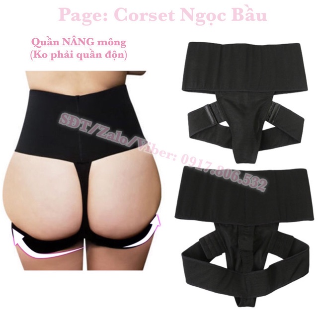 2 mẫu Quần NÂNG (đẩy) mông