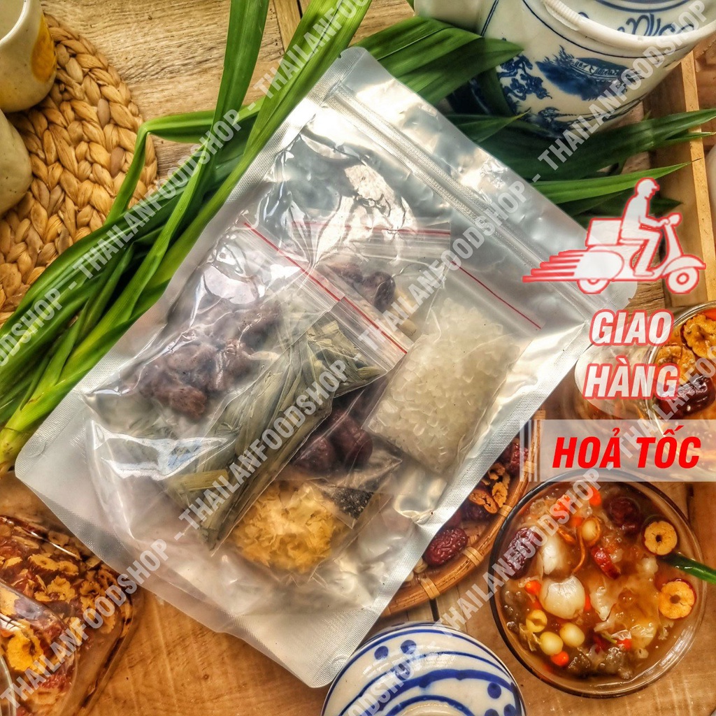 Set Nguyên Liệu Nấu Sâm - Nước Sâm Giải Nhiệt -  Chè Dưỡng Nhan