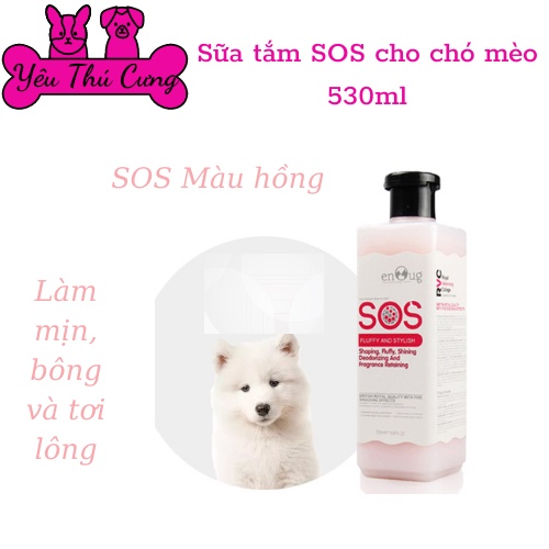 Sữa Tắm SOS Dành Cho Chó Và Mèo-YÊU THÚ CƯNG
