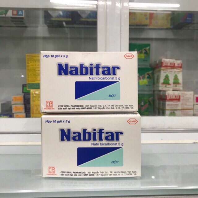 Nabifar gói muối ngâm rửa phụ khoa...... hộp 10 gói