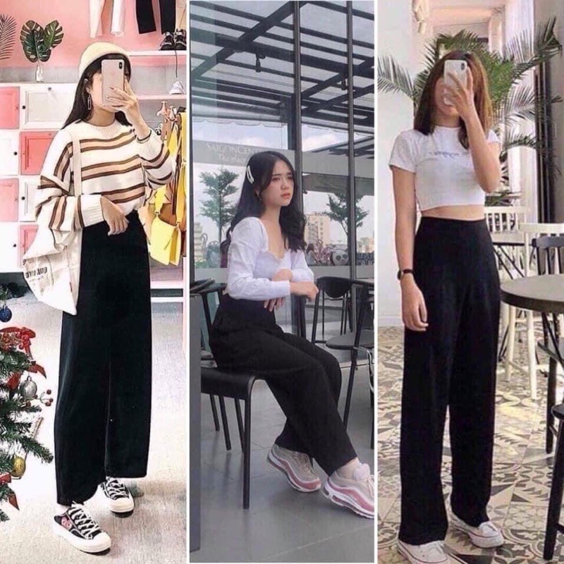 QUẦN SUÔNG ỐNG RỘNG KHOÁ SƯỜN | BigBuy360 - bigbuy360.vn